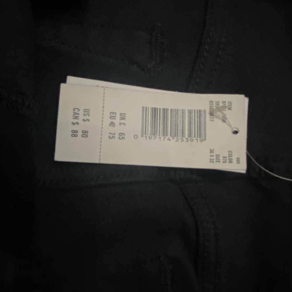 Abercrombie & Fitch Jeans Mens 36x32 Black Athletic Slim Distress American Denim - Picture 5 of 7